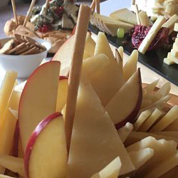 queso con fruta